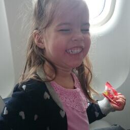 Nellie skattar på flyget